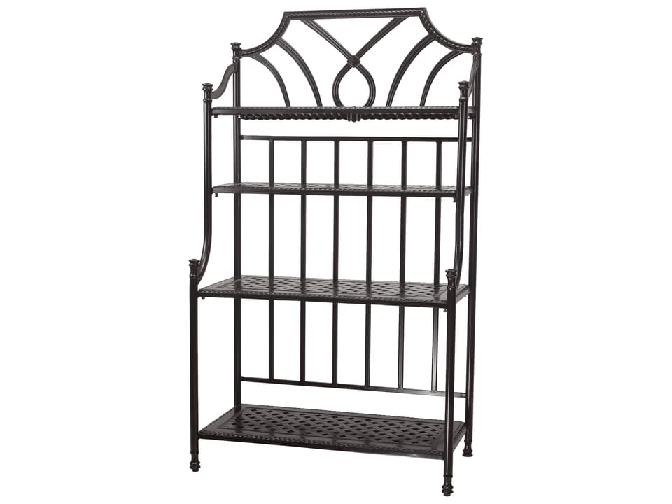 Grand Terrace 42-Inch Cast Aluminum Bakers Rack