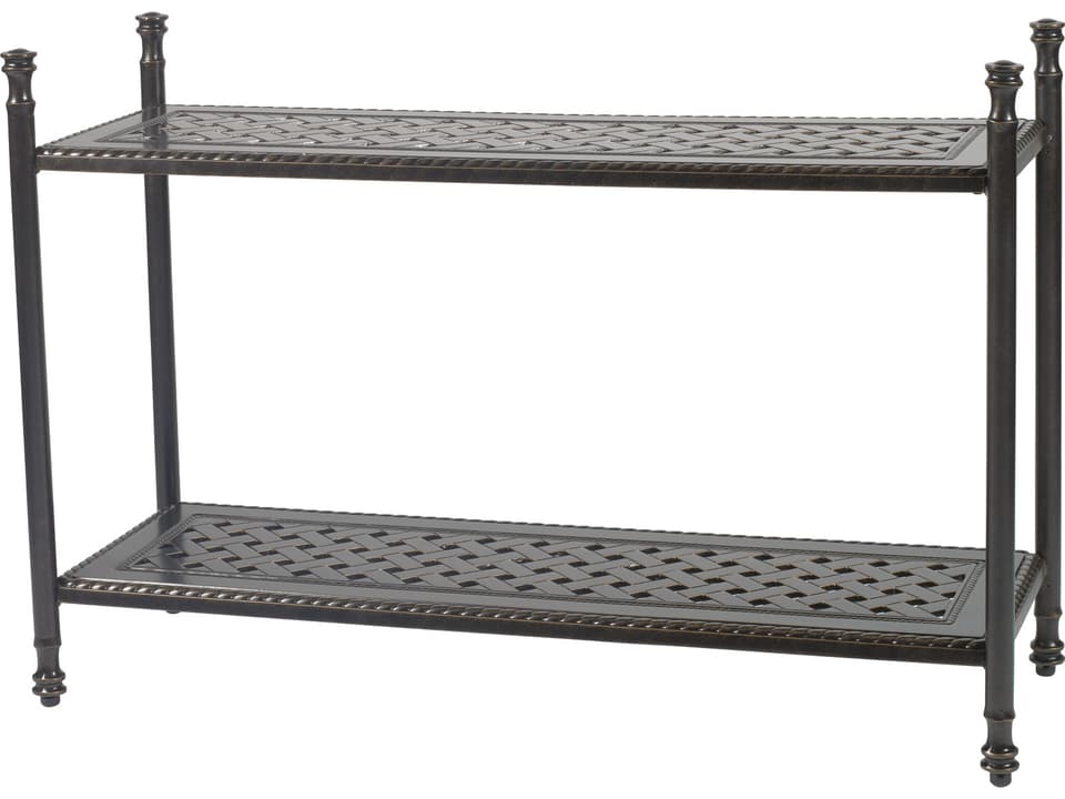 Grand Terrace Rectangular Console Table in Desert Bronze