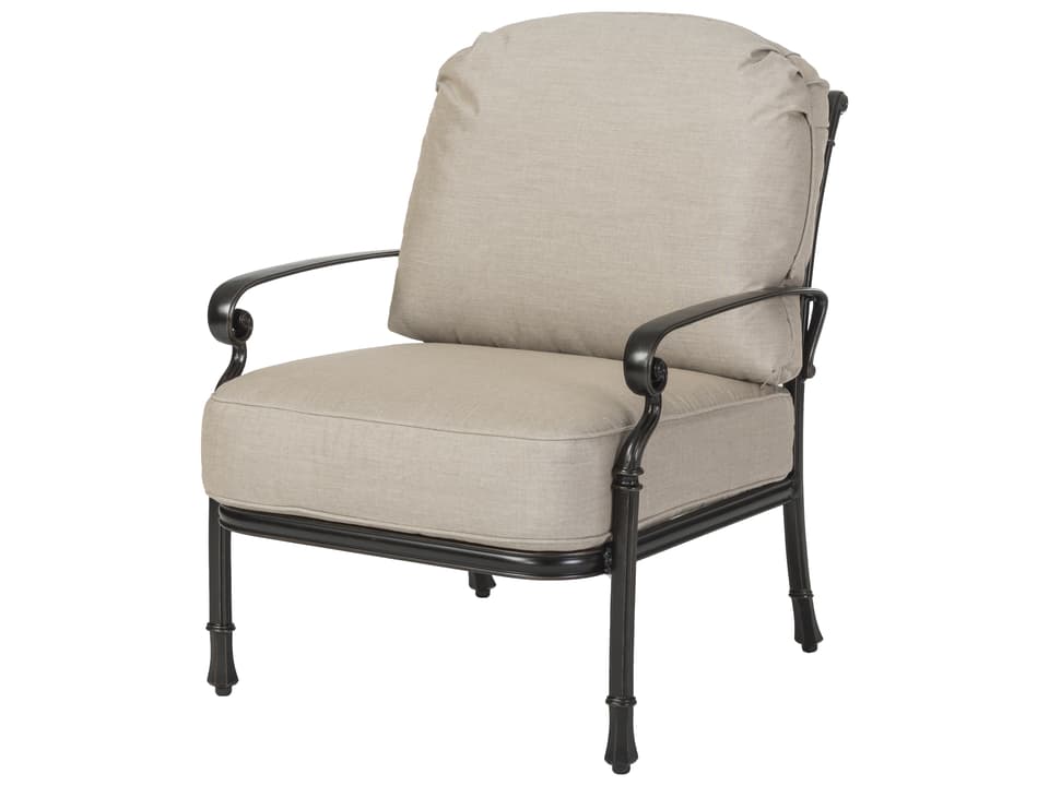Bella Vista Cast Aluminum Lounge Chair No Cushion