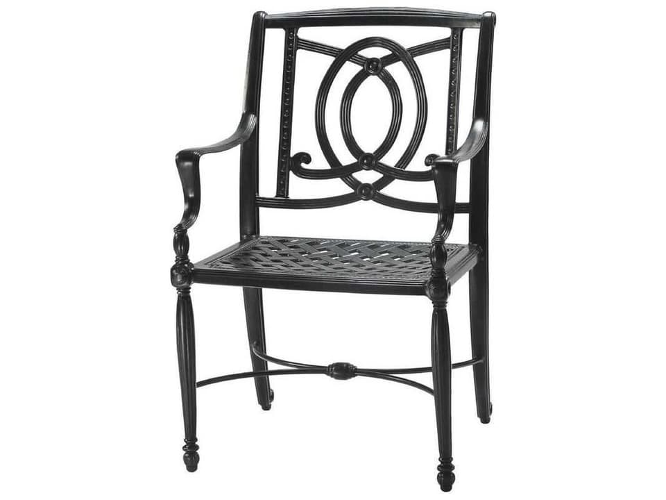 Bel Air Cast Aluminum Dining Arm Chair