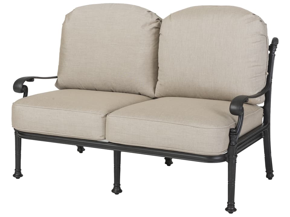 Florence Cast Aluminum Loveseat