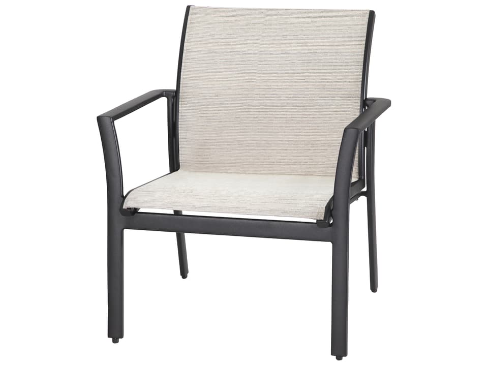 Echelon Sling Cast Aluminum Lounge Chair