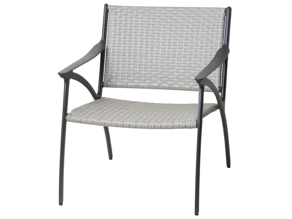 Amari Woven Cast Aluminum Lounge Chair