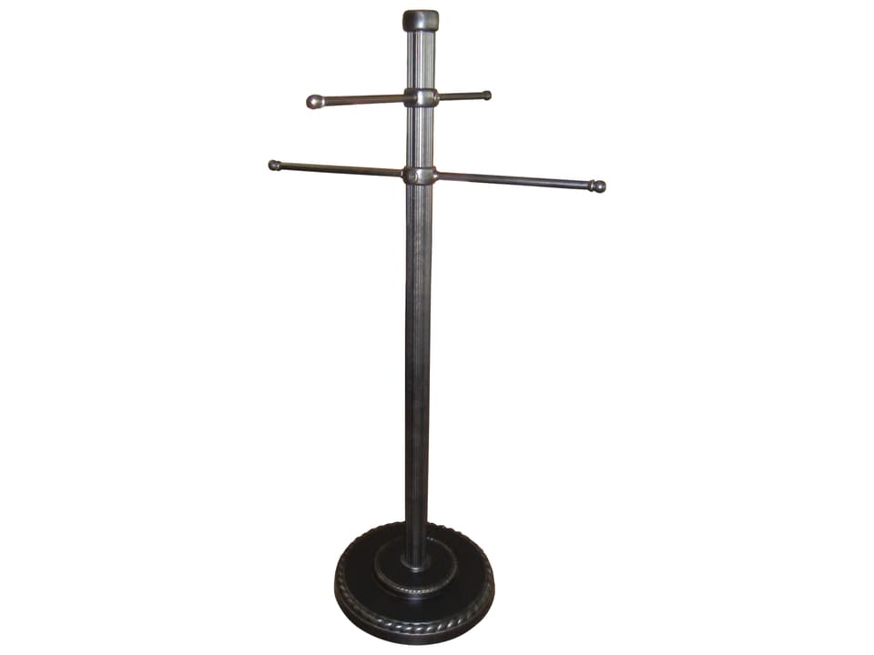 Grand Terrace Cast Aluminum Towel Rack