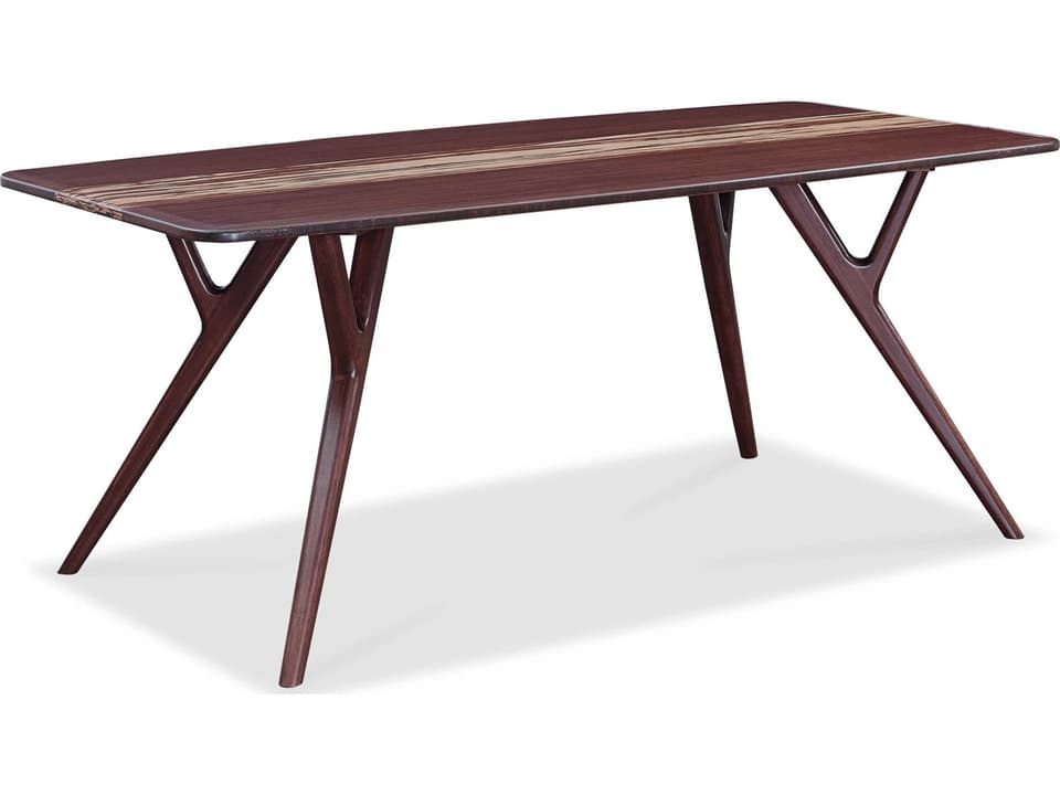 Azara Rectangle Dining Table in Sable Bamboo