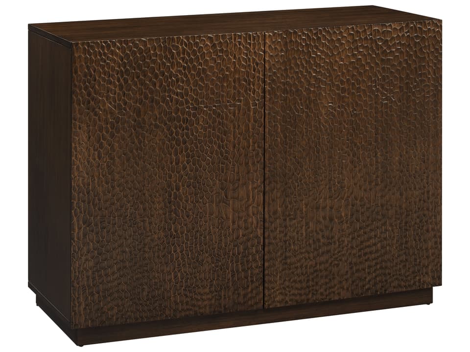 Avalon Console Table Black Walnut Bamboo Wood