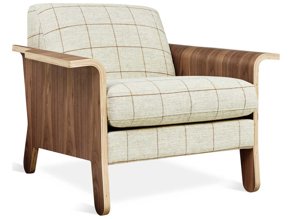 Lodge Lattice Copper Beige Accent Chair