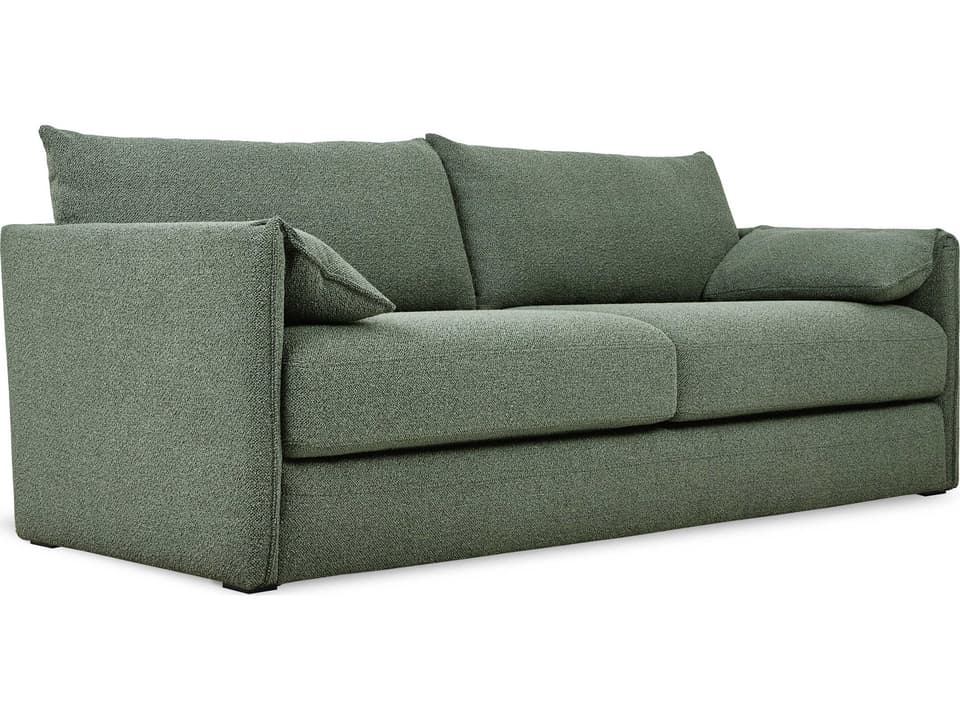 Neru Green Upholstered Sofa Bed