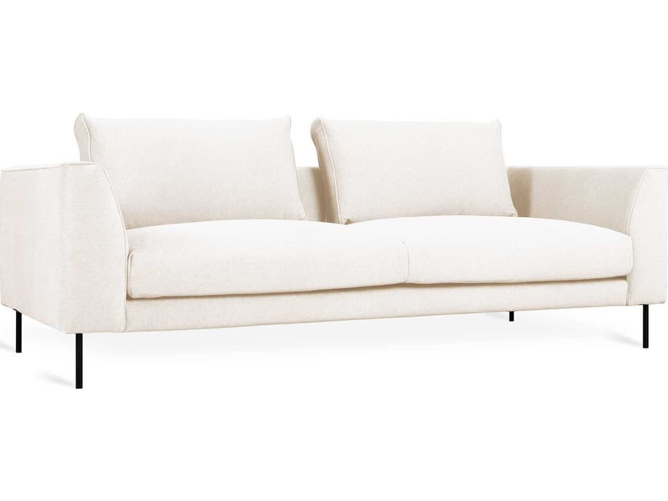Renfrew 3-Seat Upholstered Sofa in Merino Cream