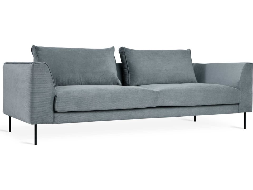 Renfrew Mersey Skyline Black Blue Upholstered Sofa