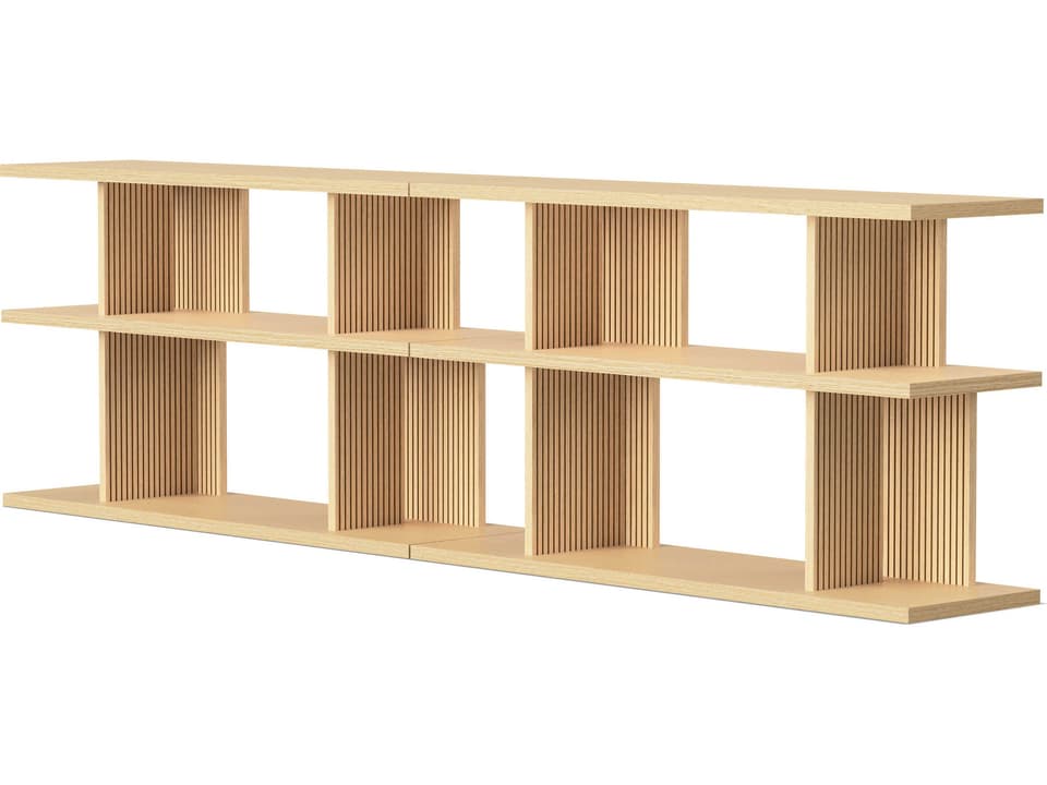 Albion Vintage Oak Bookcase