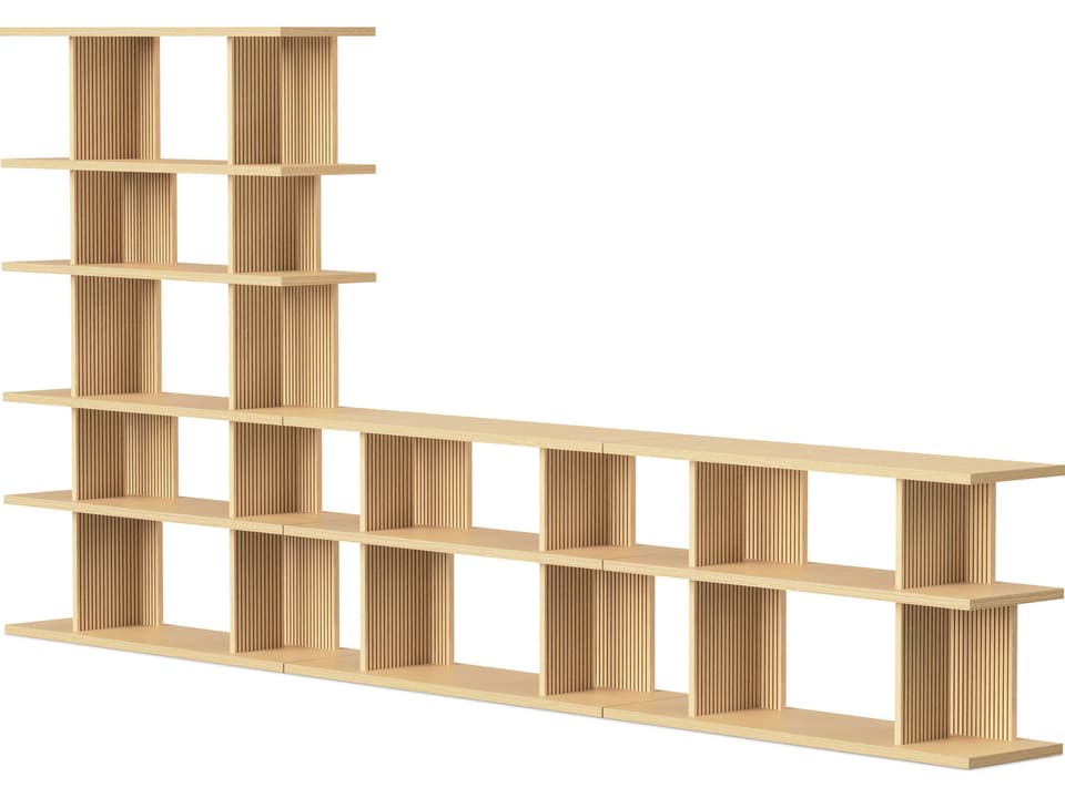 Albion Vintage Oak Bookcase