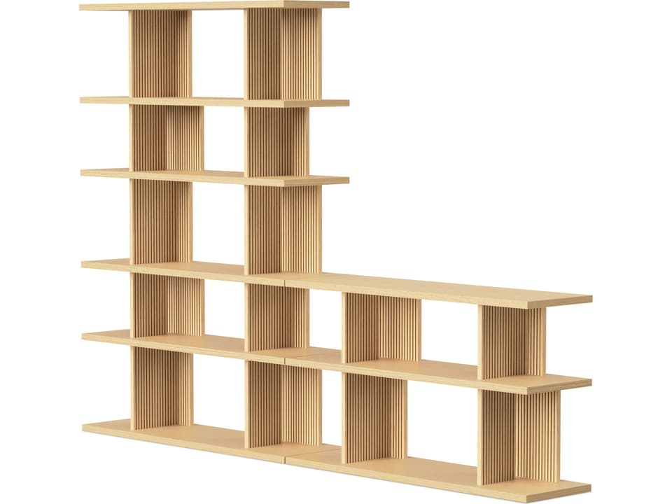Albion Vintage Oak Bookcase