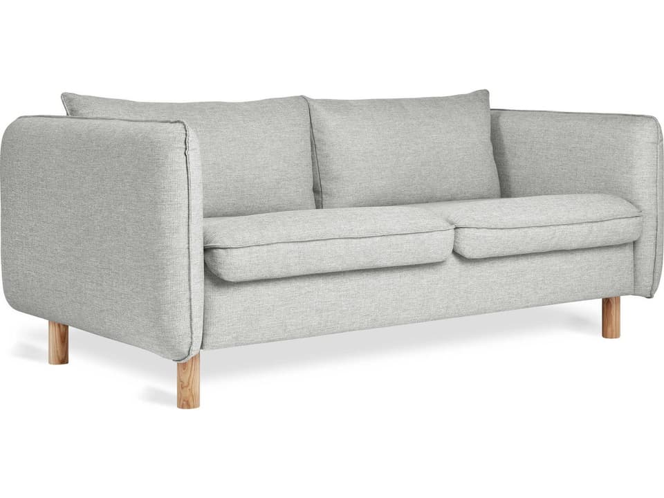 Rialto Dawson Moon Gray Upholstered Sofa Bed