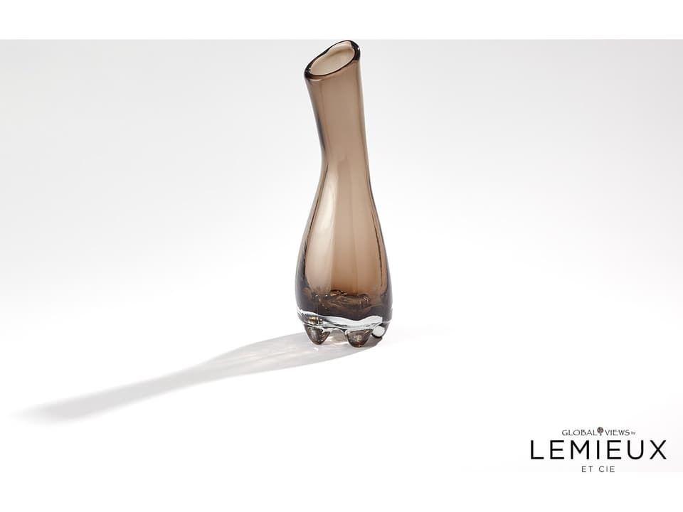 Fleur Glass Vase with Organic Design