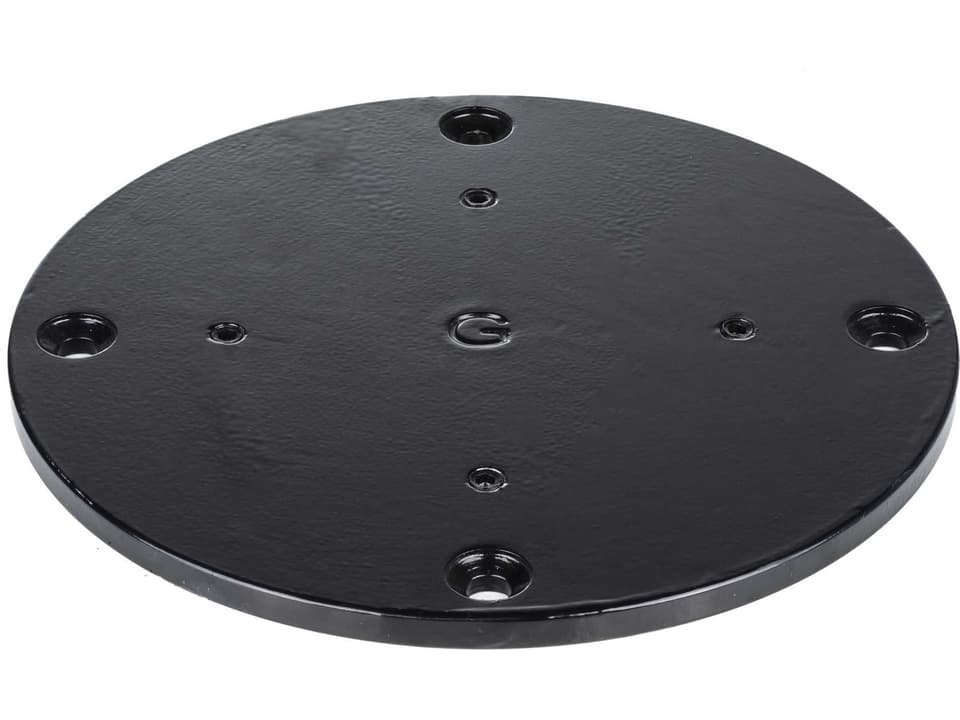Windmaster Cantilever Umbrella Deck Plate in Black