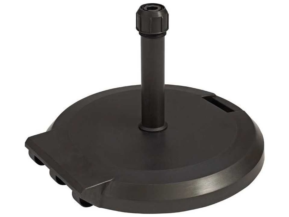 Resin Bronze Mist Freestanding Umbrella Base with Wheels