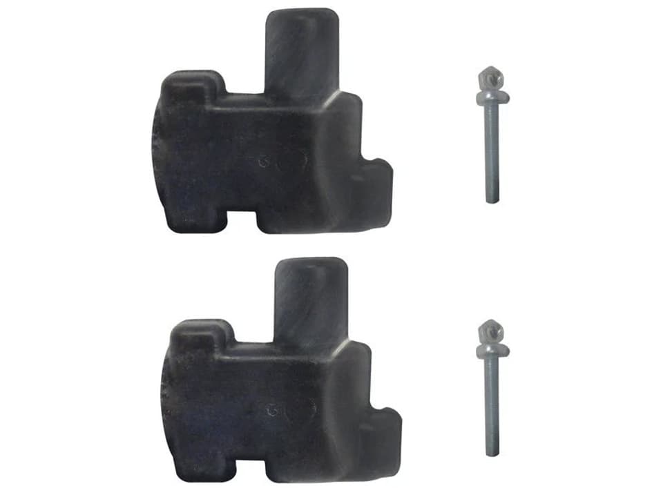 Crowd Control 2 Piece Resin Connector Pack in Black