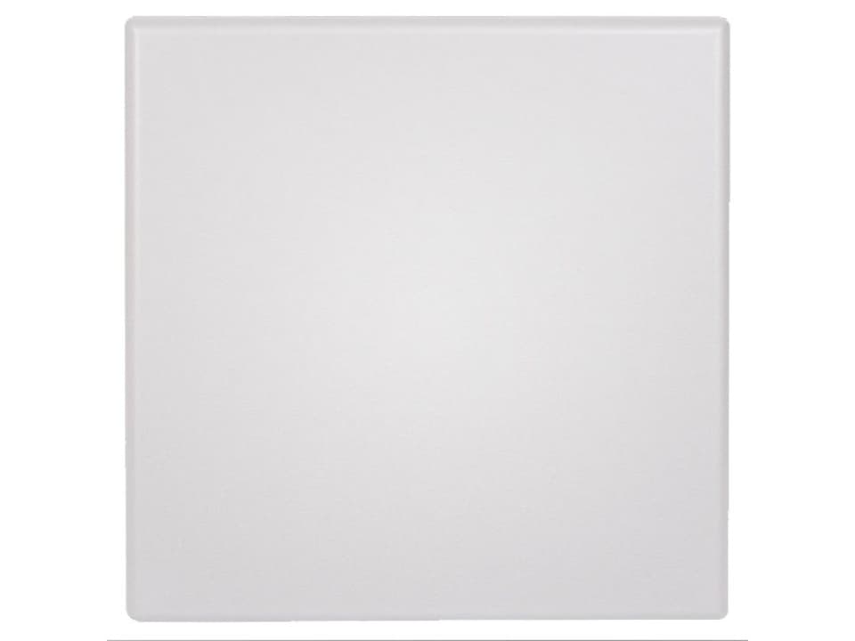 36-Inch Square Molded Melamine Resin Table Top in White