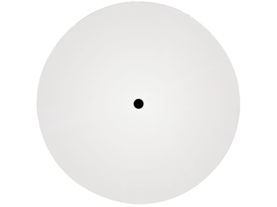 42-Inch Round Molded Melamine Table Top with Umbrella Hole
