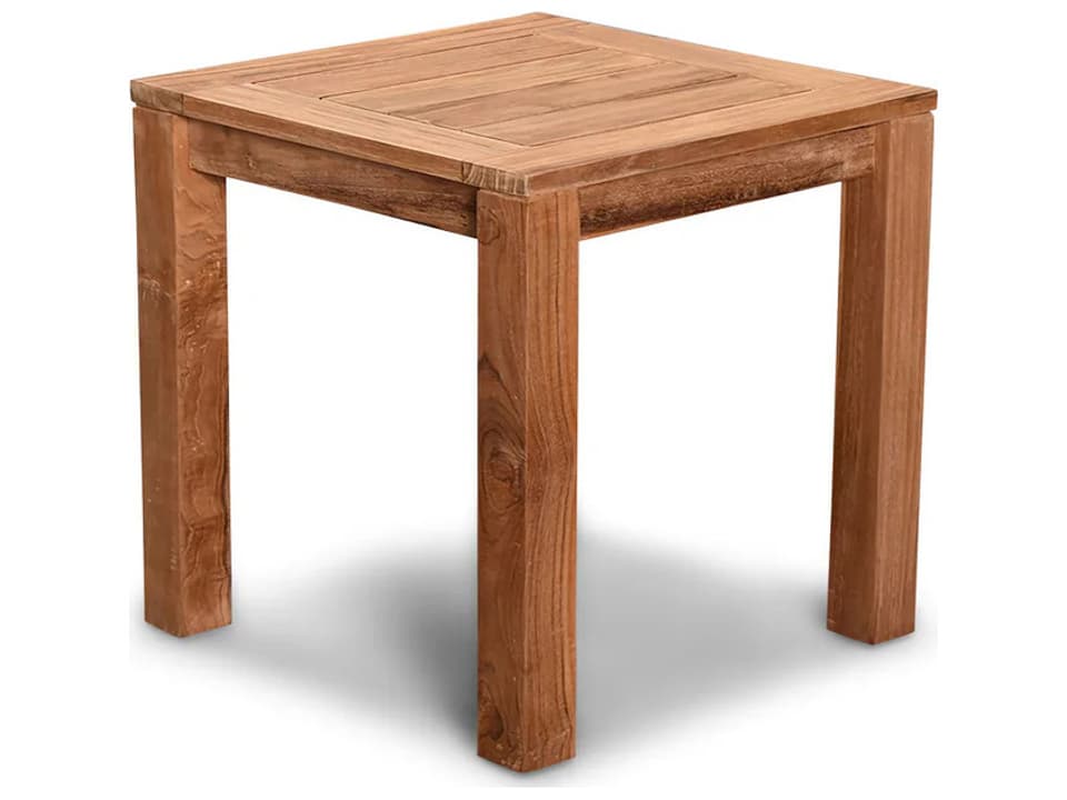 Classic Teak 20 Inch Square End Table