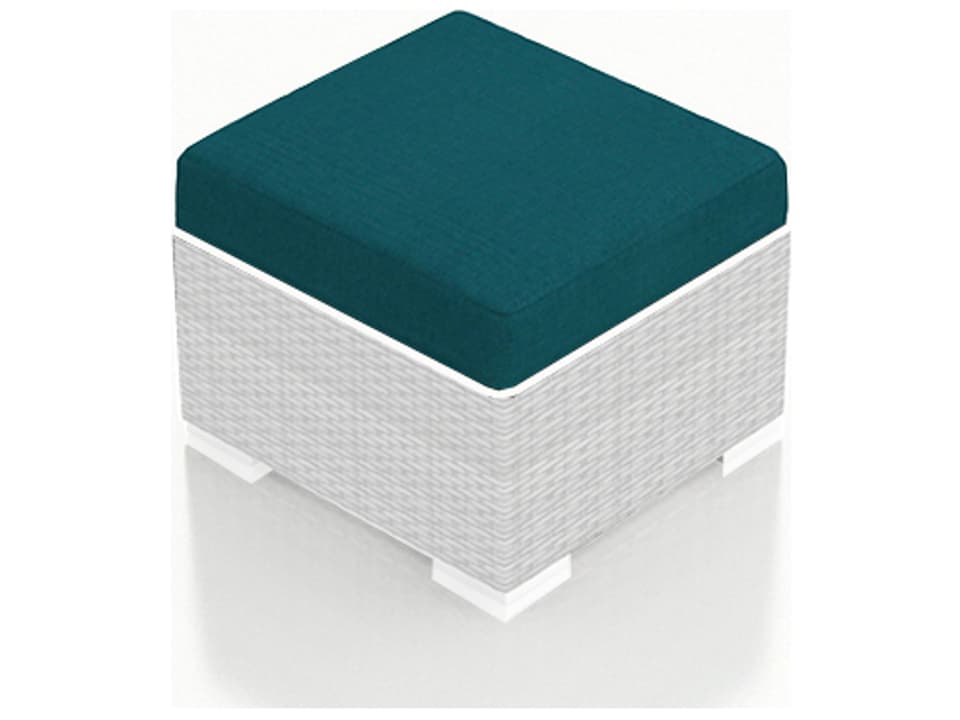 24 Inch Square Ottoman Cushion with Performance Fabric