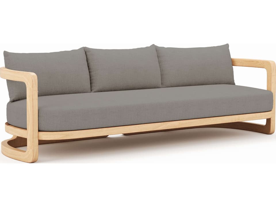 Muse Teak Sofa with Sunbrella Cushions