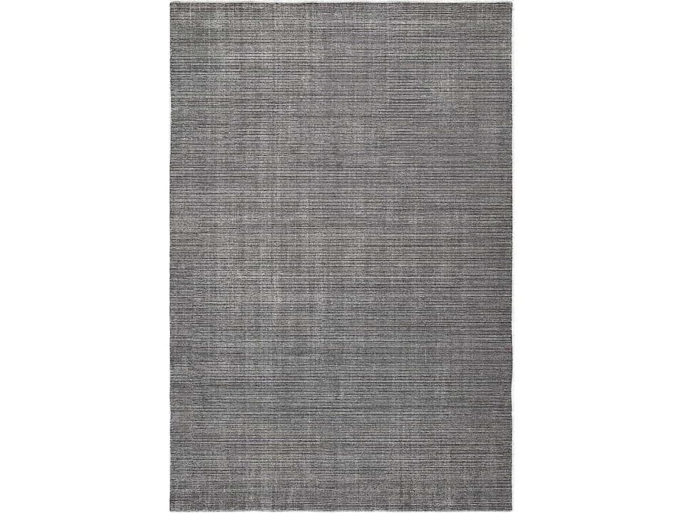 Pottery Collection Charcoal Area Rug Wool Viscose