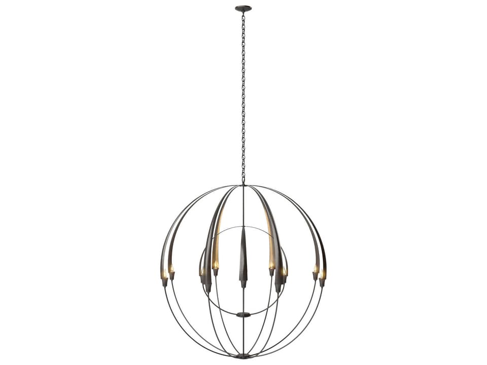 12-Light Double Cirque Large Scale Chandelier