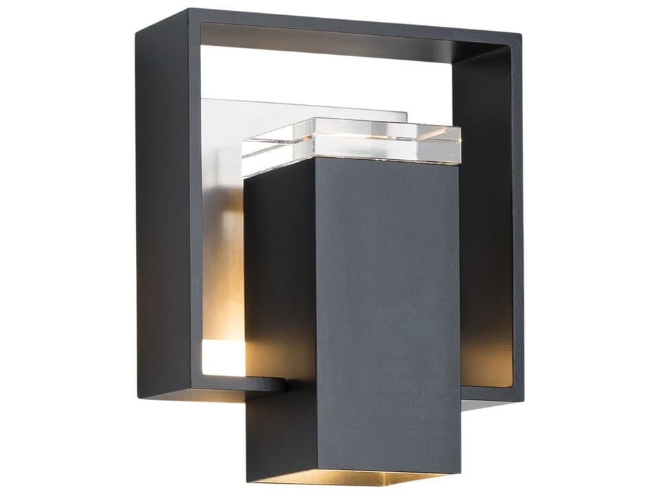 Shadow Box 1-Light Outdoor Wall Sconce