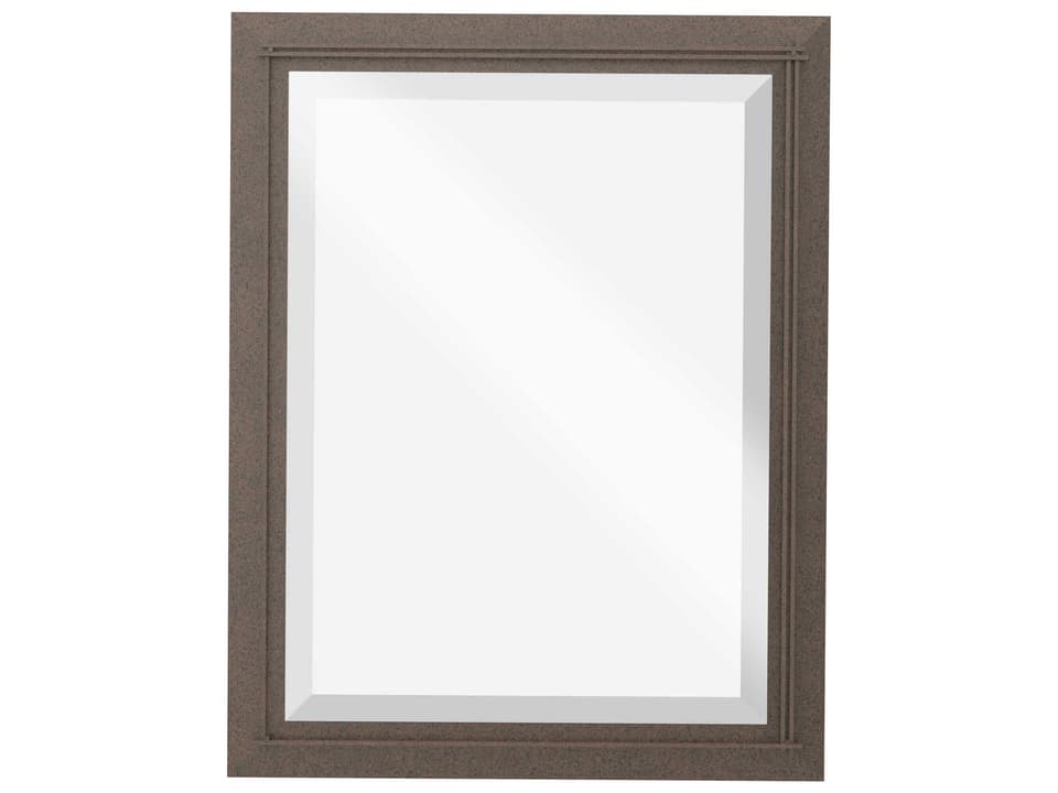 Metra Wall Mounted Mirror Large Beveled