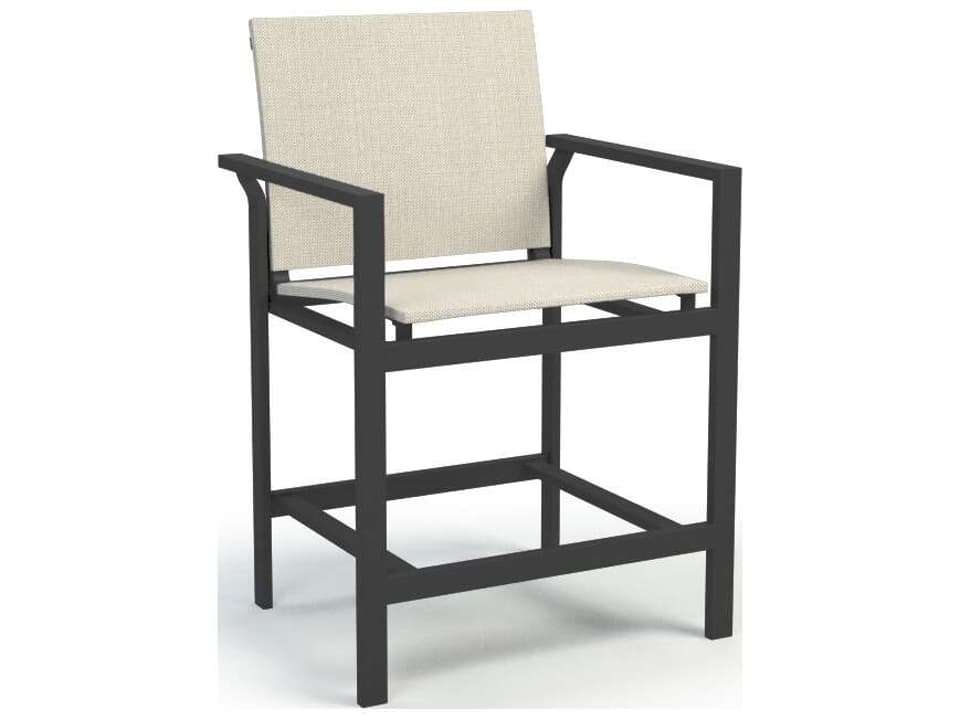 Allure Sling Outdoor Counter Arm Stool