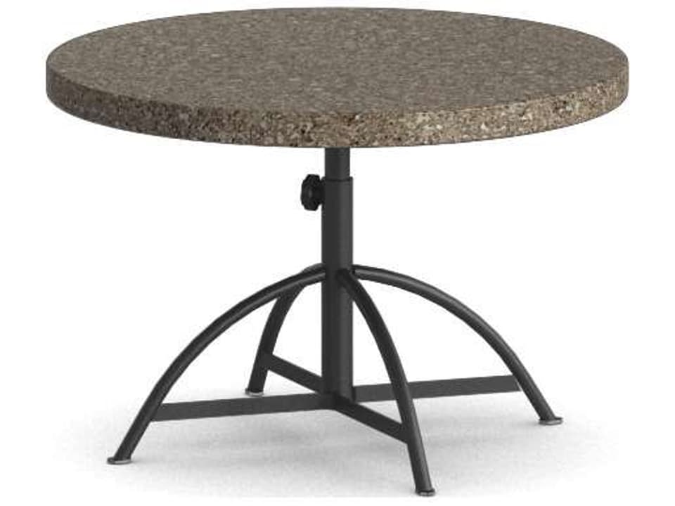 Stonegate Natural Series 30 Inch Round Adjustable Table