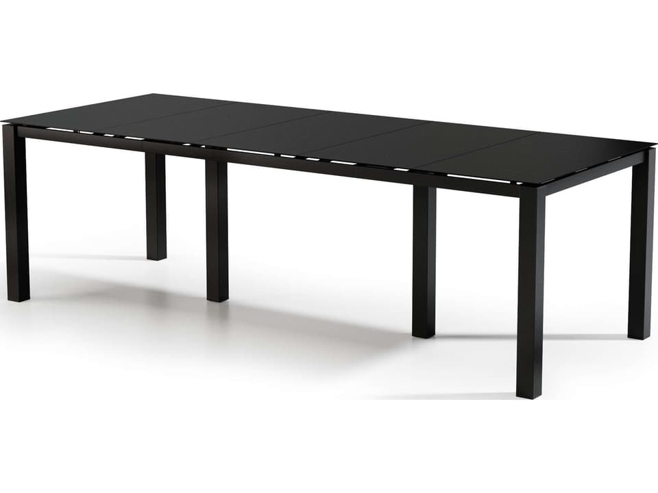 Mode Aluminum Rectangular Outdoor Counter Table 110 Inch