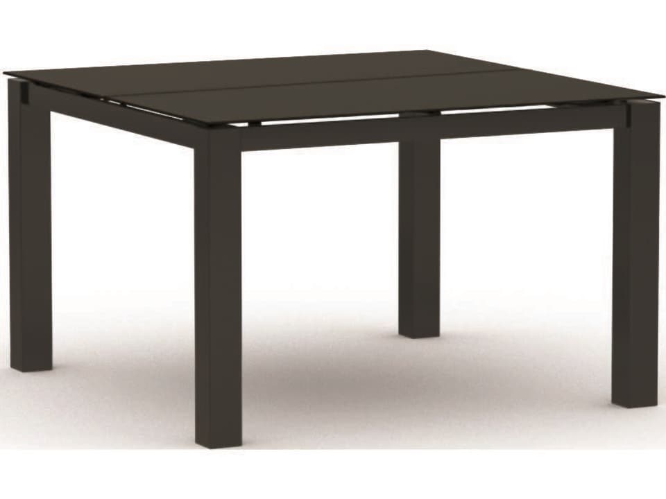 Mode 44-Inch Square Aluminum Dining Table
