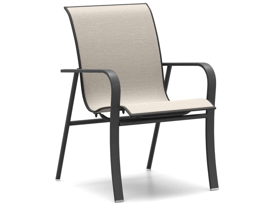 Kashton Sling Aluminum Low Back Dining Chair