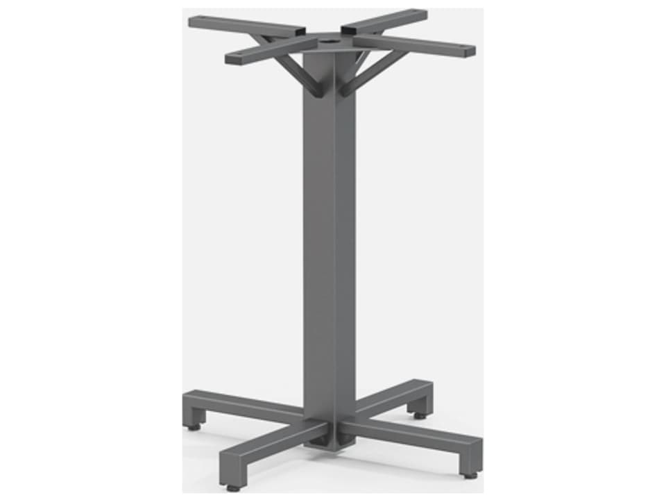 Universal Aluminum Counter Pedestal Table Base in Sedona