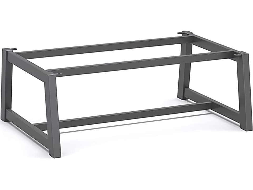 Aluminum 15.1-Inch Coffee Trestle Table Base