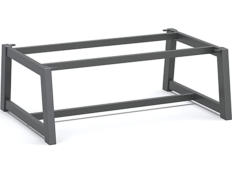 15.1-Inch Aluminum Coffee Trestle Table Base