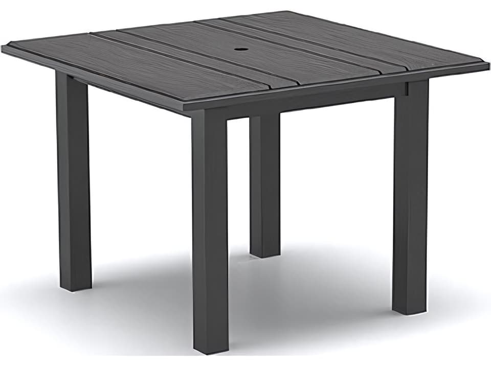 Medley 42 Inch Square Dining Table with Trestle Base