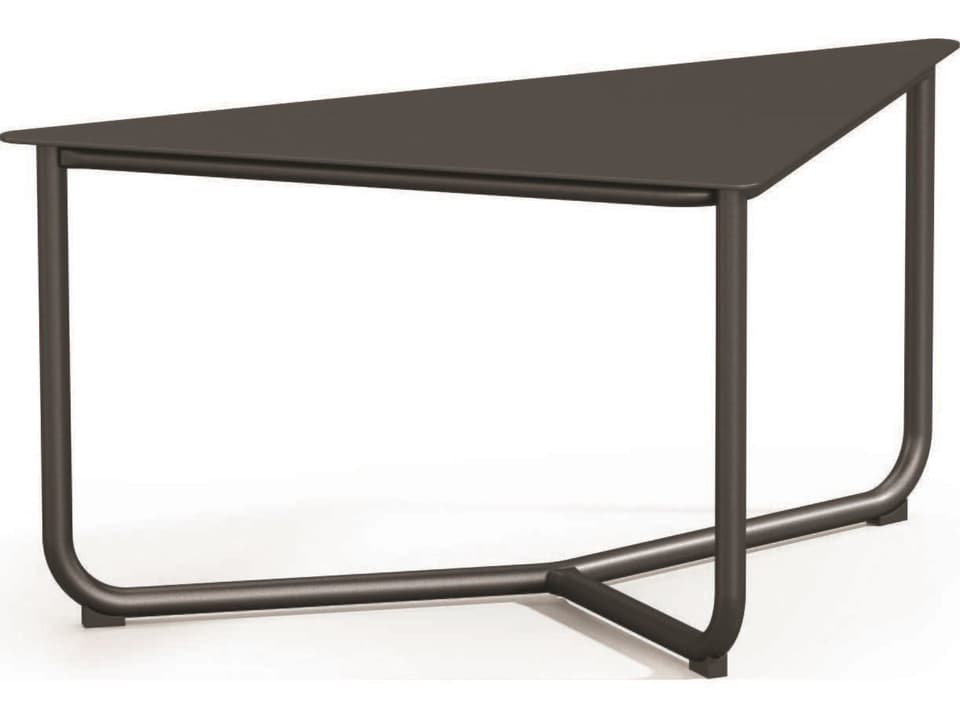 Infiniti Triangular Aluminum Corner End Table