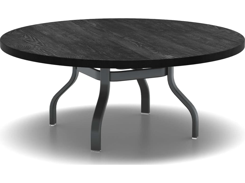 Timber 54-Inch Round Aluminum Chat Table