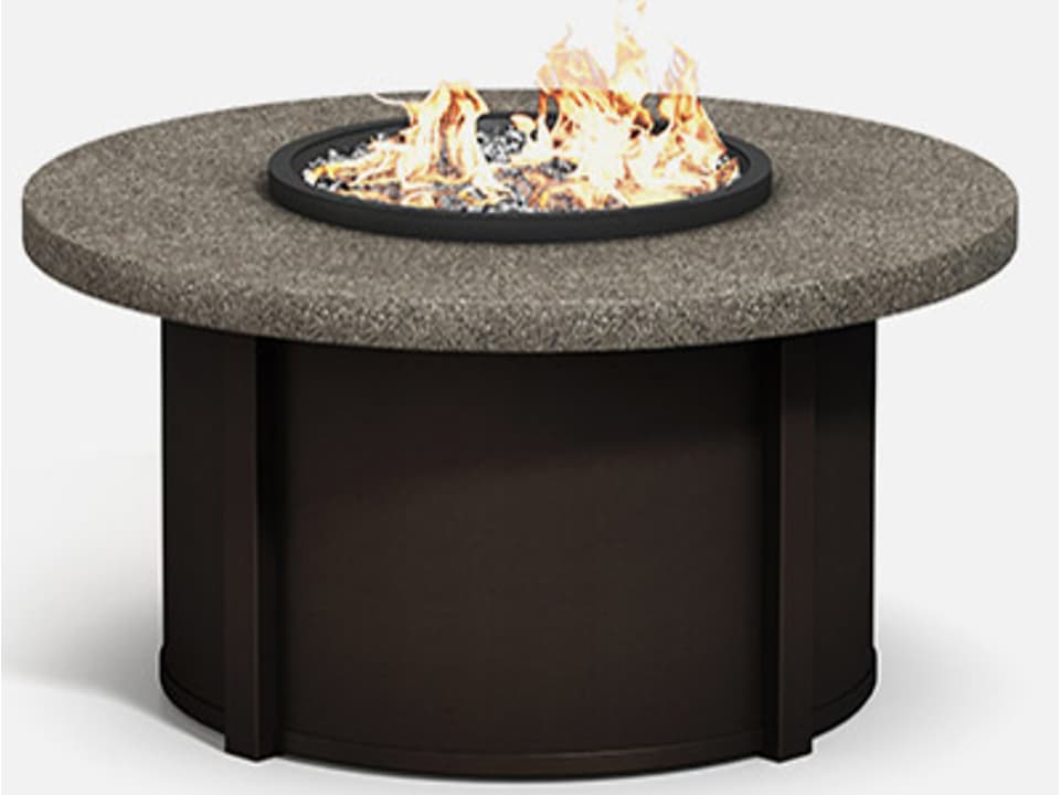 Stonegate 42-Inch Round Faux Stone Fire Pit Table Top