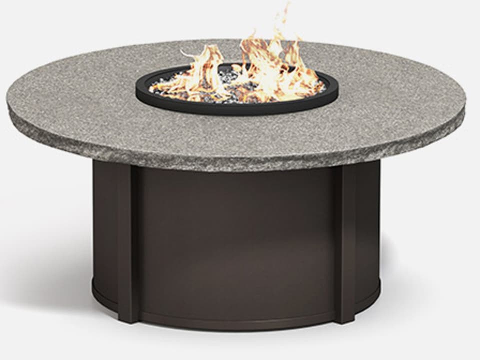 Shadow Rock 48-Inch Round Aluminum Fire Pit Table Top