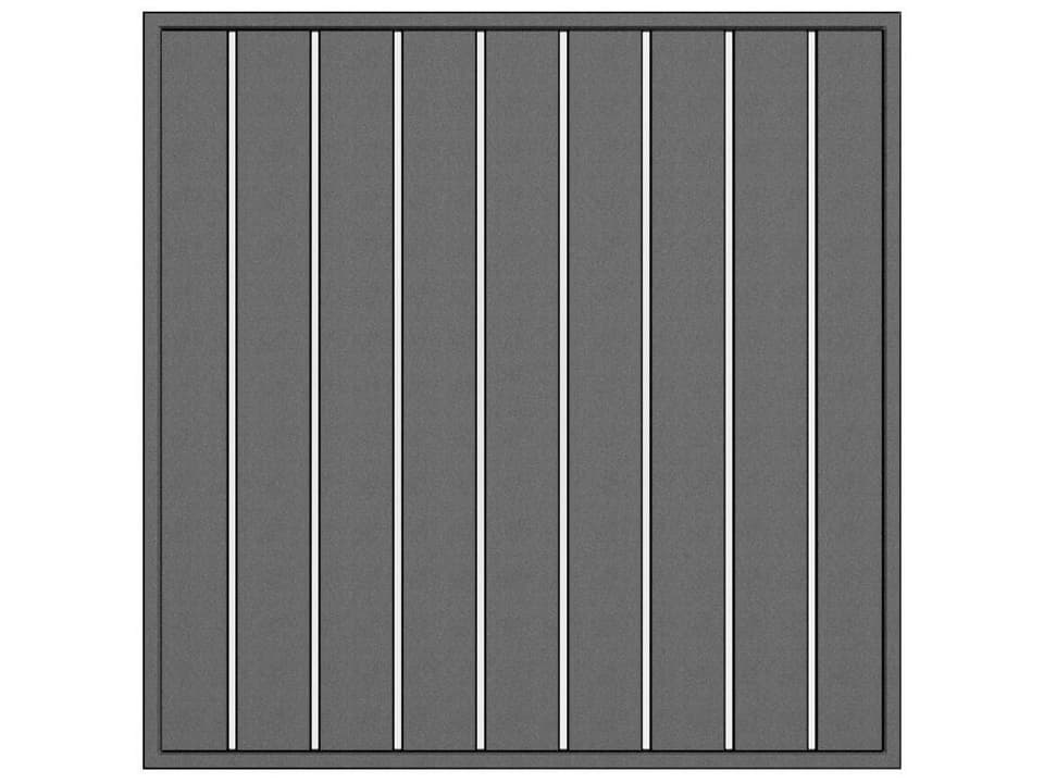 Latitude Aluminum Square Table Top