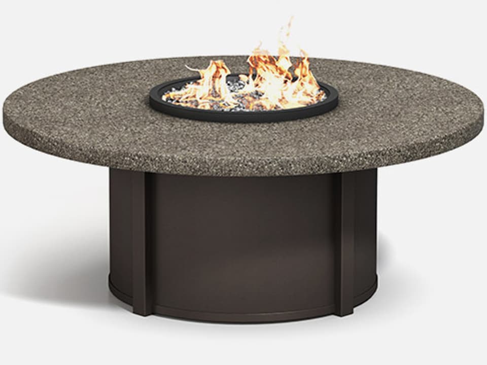 Stonegate 54-Inch Round Fire Pit Table Top in Faux Stone