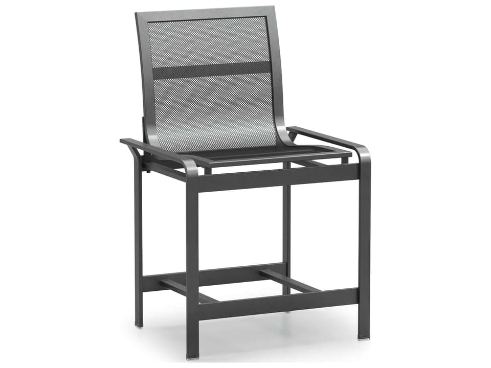 Elevate Mesh Aluminum Counter Side Stool