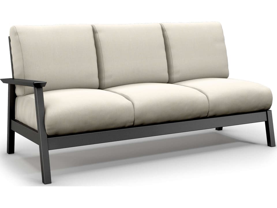 Revive Modular Right Arm Aluminum Cushion Sofa