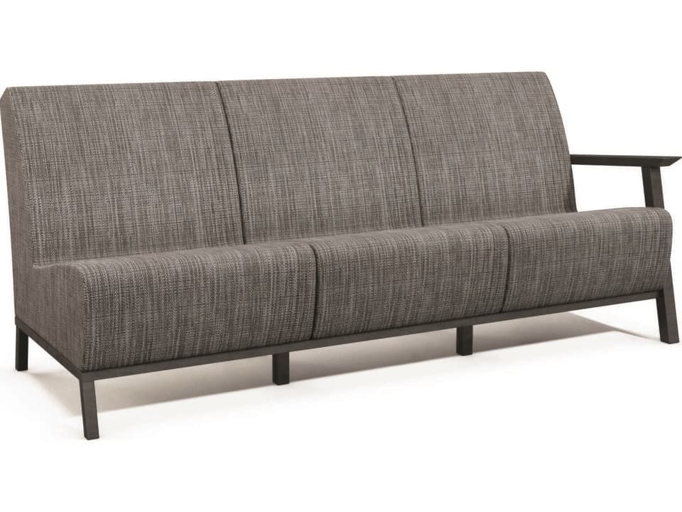 Revive Air Sensation Sling Aluminum Left Arm Sofa