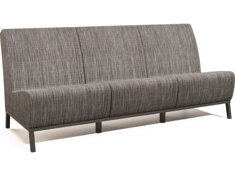 Revive Air Sensation Sling Aluminum Modular Armless Sofa